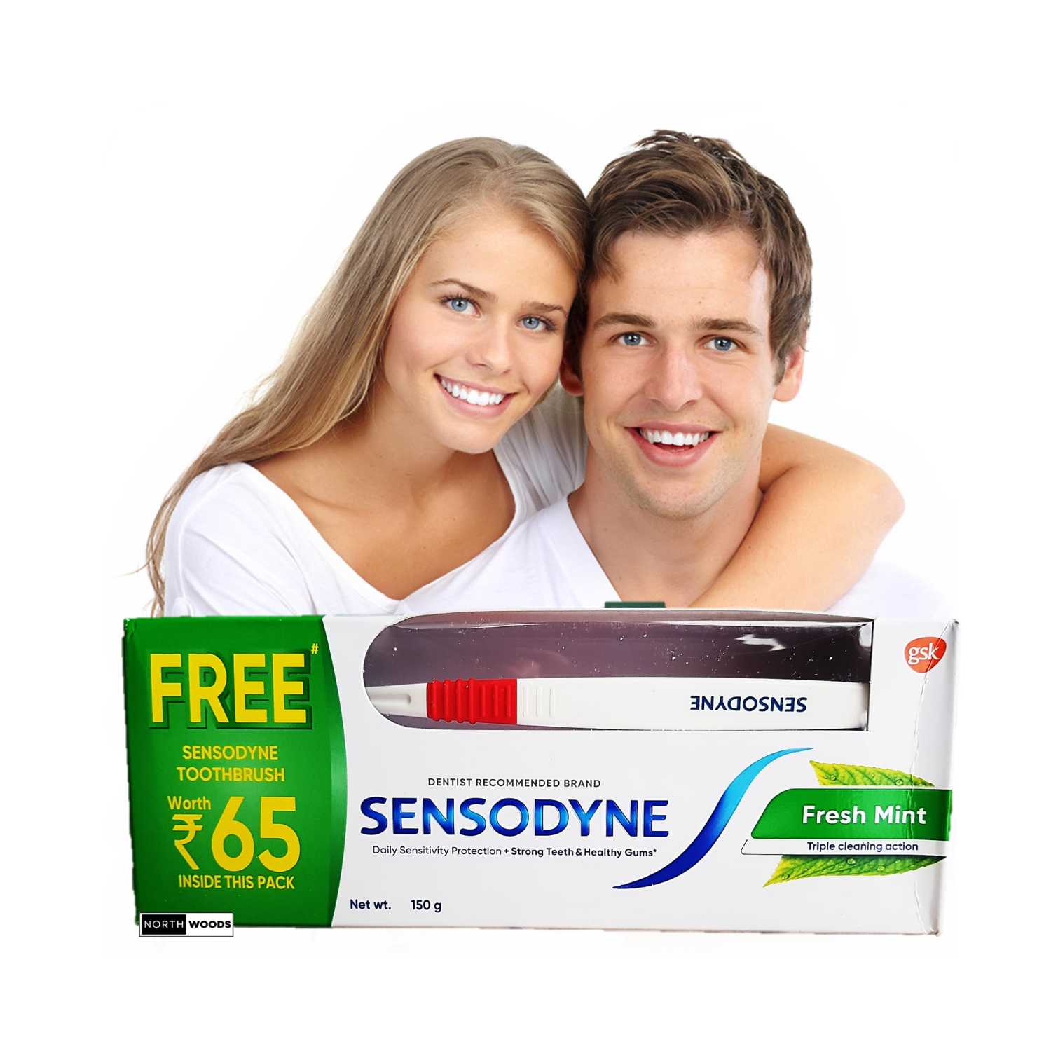 Sensodyne (fresh mint)